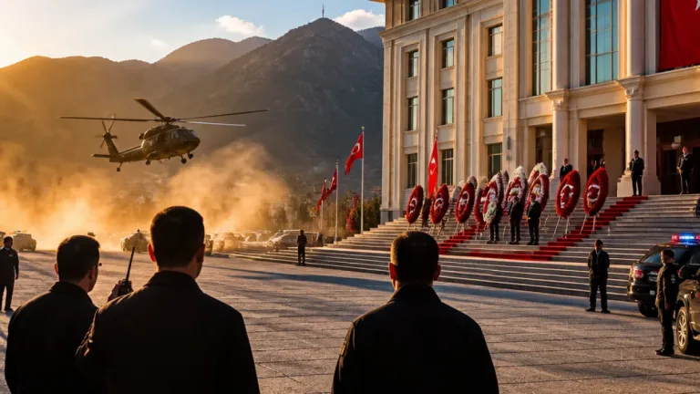 Hakkari'de İçişleri Bakanı Çiftçi: Güvenlik ve hizmet odaklı ziyaret