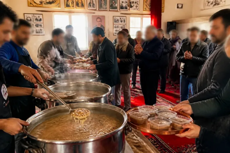 Hanak’ta Koyunpınar’da Muharrem Aşuresi: Geleneksel Lokma Paylaşımı Sürüyor