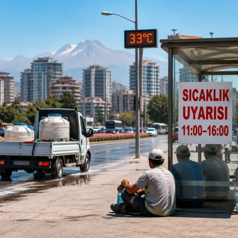 Kayseri'de hafta içinde gündüz sıcaklıkları yer yer 34°C'ye çıkacak