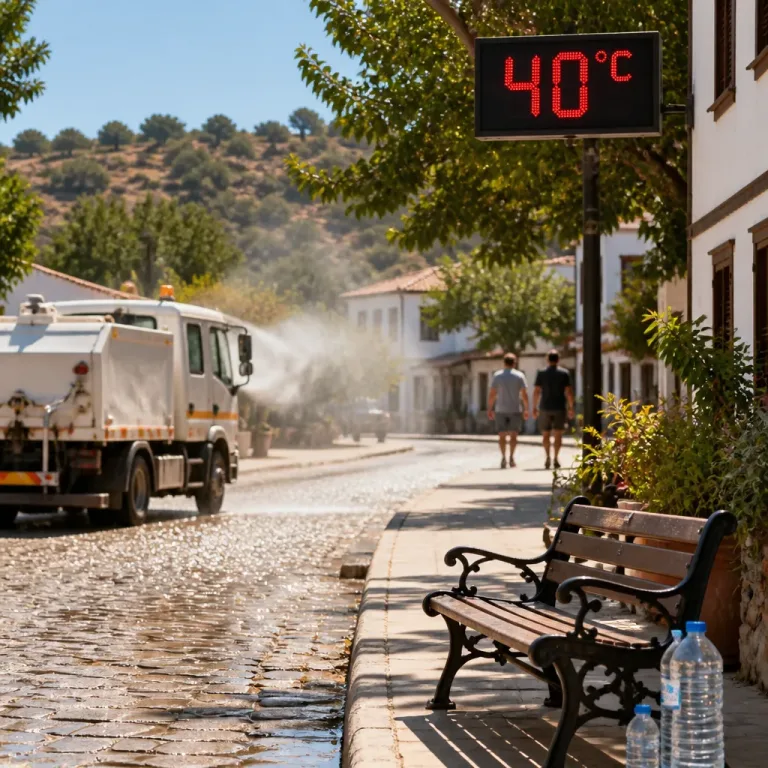 Muğla’da iç kesimlerde 40°C ile kuvvetli sıcak dalgası; saat 11.00-16.00 uyarısı