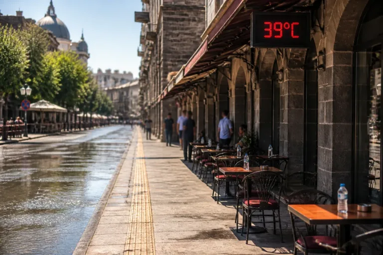 Türkiye genelinde sıcaklıklar yükseliyor; Güneydoğu’da 38–39°C’lik tehlike sinyali