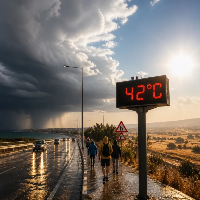 Meteoroloji uyardı: Kuzey ve iç kesimlerde gök gürültülü sağanaklar, Güneydoğu'da 42°C riski