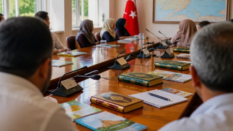 İlçe müftüleri Lalapaşa'da toplandı: Yaz döneminde dinî eğitimde koordinasyon öncelik oldu