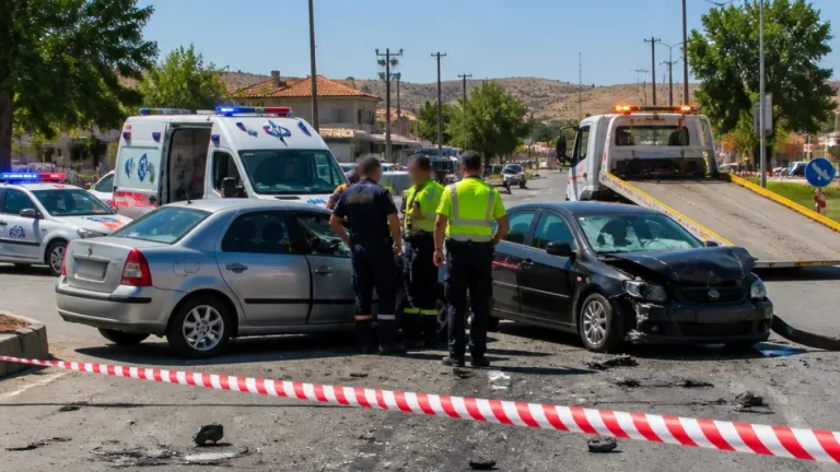 Karakeçili'de kavşakta trafik kazası: 6 kişi yaralandı