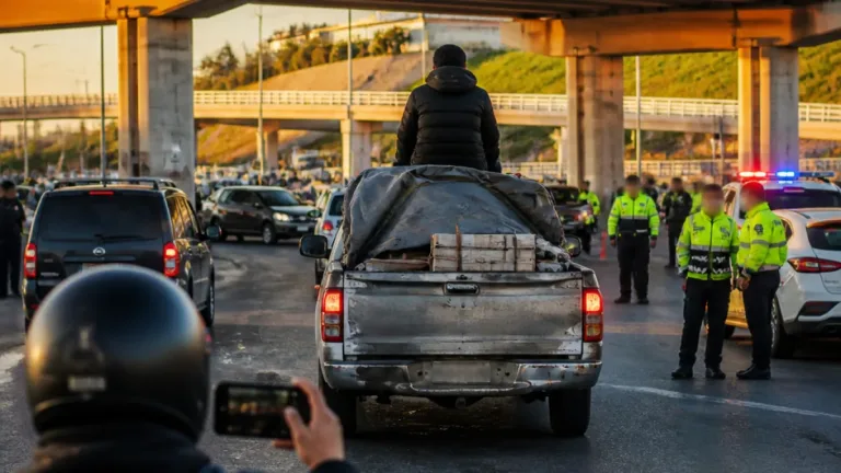 Karaköprü’de tehlikeli yolculuk trafik güvenliğini gündeme taşıdı