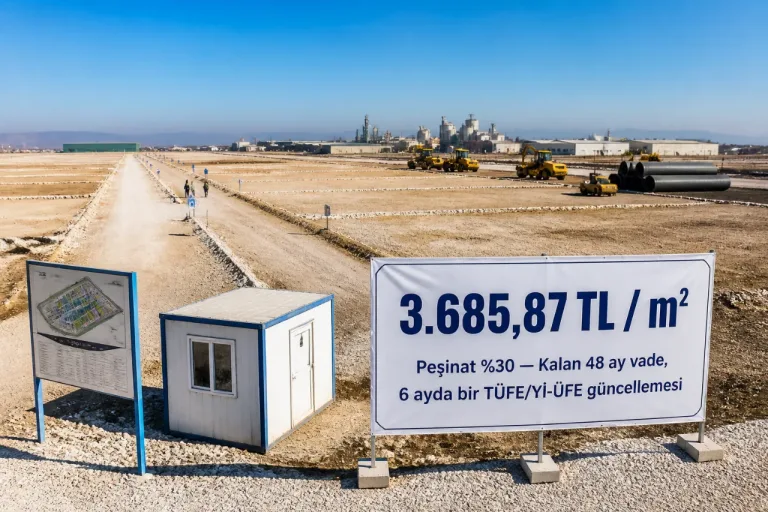 Karaman OSB’de arsa fiyatları donduruldu: Yeni tahsis ve vade düzenlemesi yürürlüğe girdi
