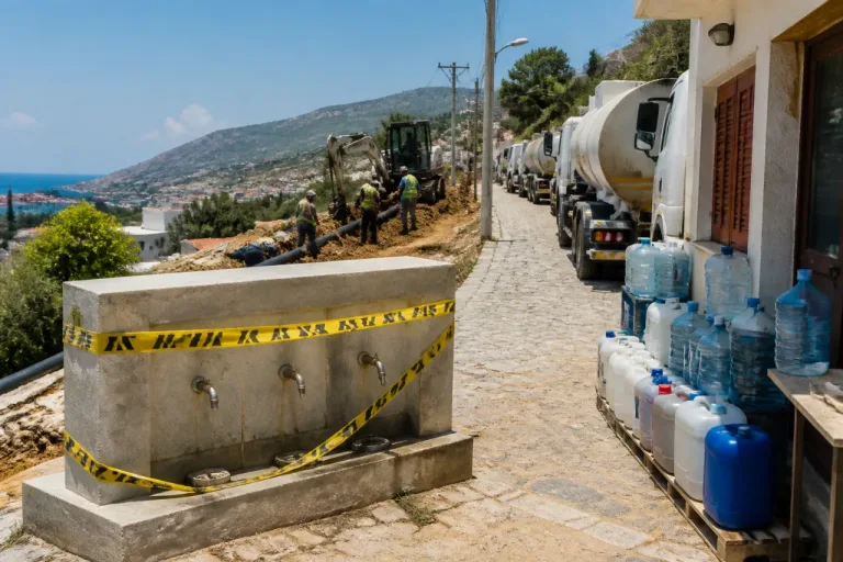 Kaş’ta planlı arıza nedeniyle 20 saatlik su kesintisi ilan edildi