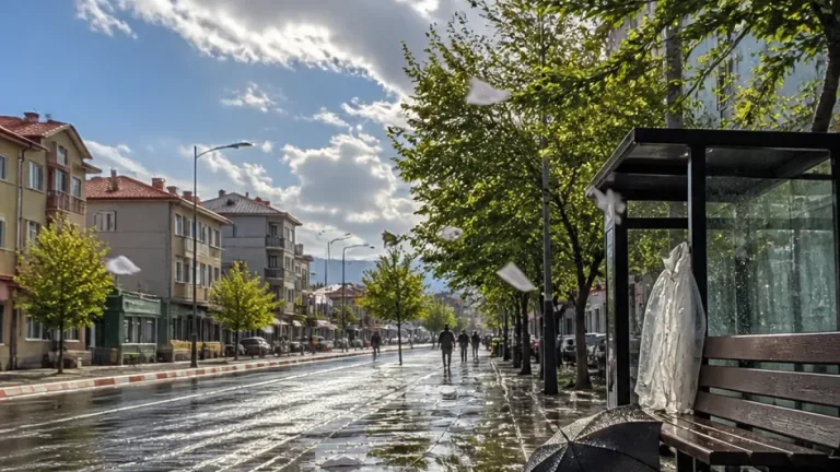 Kazımkarabekir'de bugün parçalı bulutlu, hafif yağış ihtimali var