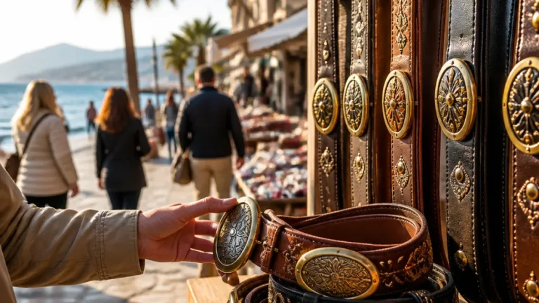 Kemer'de sezonun öne çıkan aksesuarı: Büyük tokalı kemerler