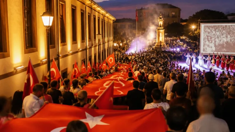 Keşan'da 15 Temmuz anmaları: Kent Müzesi'nden Cumhuriyet Meydanı'na yürüyüş ve anma programı