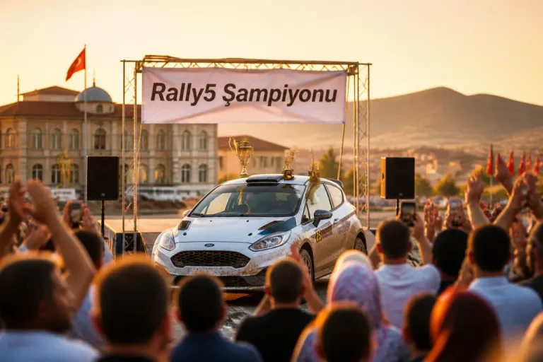Keskinli pilot Kübra Denizci Keskin, Roma’da Rally5 birinciliği ve kadınlar kupasında üçüncülük elde etti