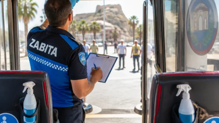 Kilis’te toplu taşımada sıkı denetim: klima ve hijyen öncelikli