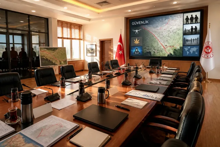 Kırklareli’de güvenlik gündemi: Asayiş, sınır ve siber tehditler masaya yatırıldı