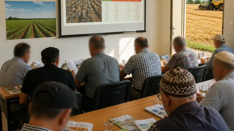 Kırklareli'nde çiftçilere üretim planlaması, hasat ve anız yangını uyarısı