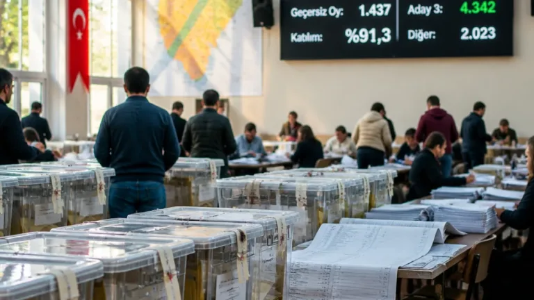 Kızılcahamam’da belediye başkanlığı seçiminde AK Parti öne geçti