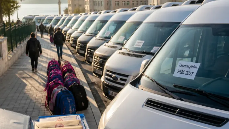 Lapseki'de 240 öğrencinin taşınması için ihale: 19 araçla 182 iş günü hizmet