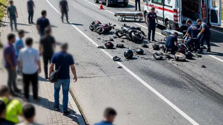 Manavgat Çeltikçi yolunda iki motosiklet çarpıştı: 2 yaralı