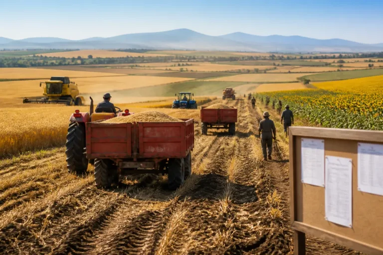 Merzifon Ovası'nda hasat başladı: Günlük yevmiye 1.200 TL olarak belirlendi