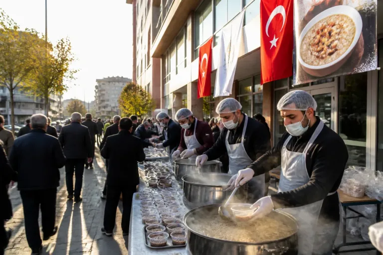 MHP Karaman İl Başkanlığı'ndan Muharrem Aşuresi: Kazanlar Halkla Paylaşıldı