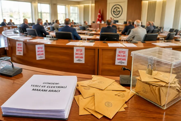 Mustafakemalpaşa'da belediye makam aracı kararı tartışma yarattı