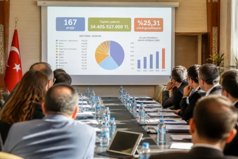 Niğde’de 167 kamu yatırımı değerlendirildi, nakdi gerçekleşme oranı yüzde 25,31