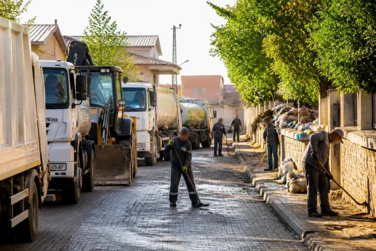Özalp'te Sağmalı Mahallesi'nde kapsamlı temizlik çalışması başlatıldı