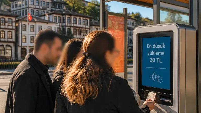 Safranbolu'da Kent Kartlara Nakit Yükleme Dönemi Başladı
