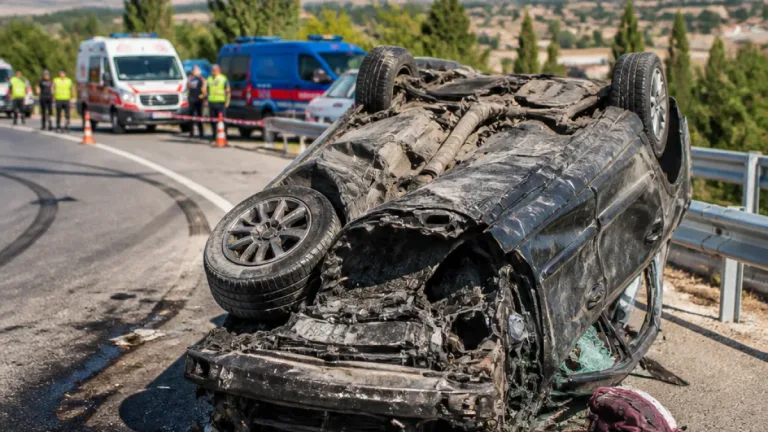 Sinanpaşa'da trafik kazası: Uzman Çavuş Hasan Samur ve eşi yaşamını yitirdi