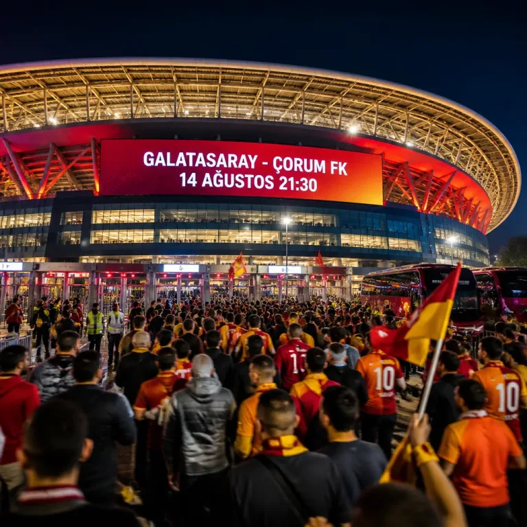 Süper Lig 2026-2027 sezonu, 14 Ağustos’ta Galatasaray-Çorum FK maçıyla başlıyor
