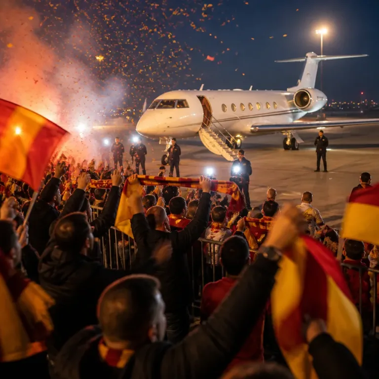 Lesley Ugochukwu İstanbul'a geldi, Galatasaray taraftarı coşkuyla karşıladı