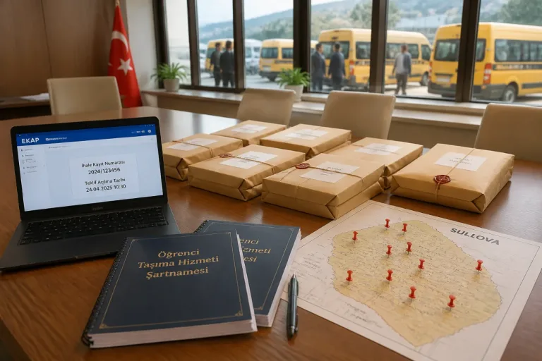 Suluova’da 154 öğrencinin taşınması için ihaleye çıkıldı