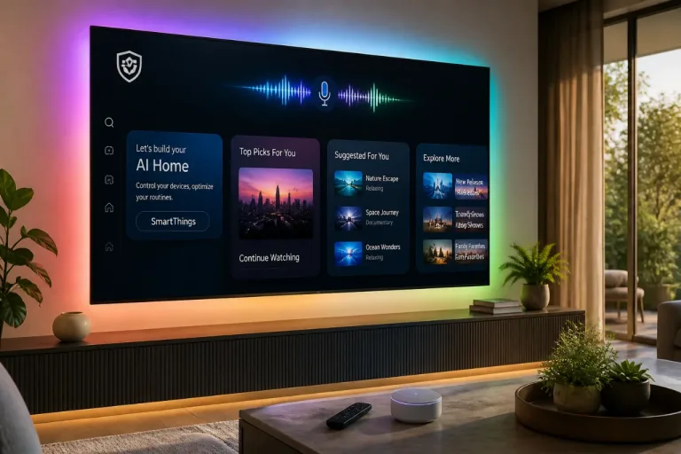 Samsung’un 2026 AI TV serisi, yapay zekâyla kişiselleştirilmiş televizyon deneyimini öne çıkarıyor