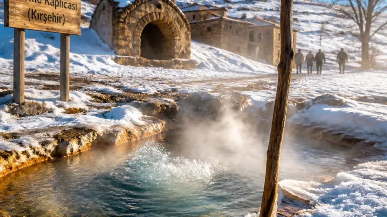 Terme adını taşıyan kaplıca efsanesi Kırşehir'de yaşamaya devam ediyor