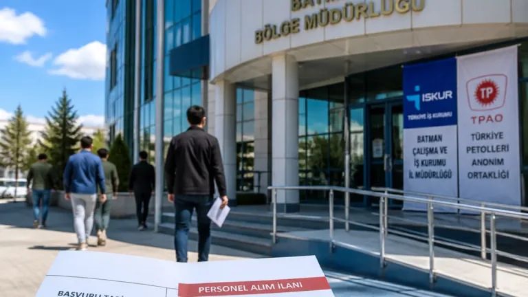 TPAO Batman Bölge Müdürlüğü engelli personel alımı: Başvurular 13-17 Temmuz 2026
