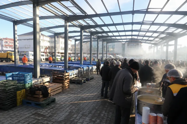 Yahyalı'da üreticilere yönelik yeni üstü kapalı pazar alanı çalışmaları sürüyor